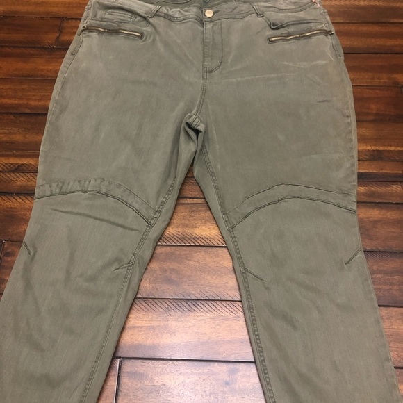 Gibson Latimer Song Sparrow Zippered Skinny Jeans - Picture 2 of 8